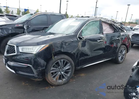 2017 Acura Mdx Technology Package from USA, damaged, VIN 5FRYD4H56HB017847